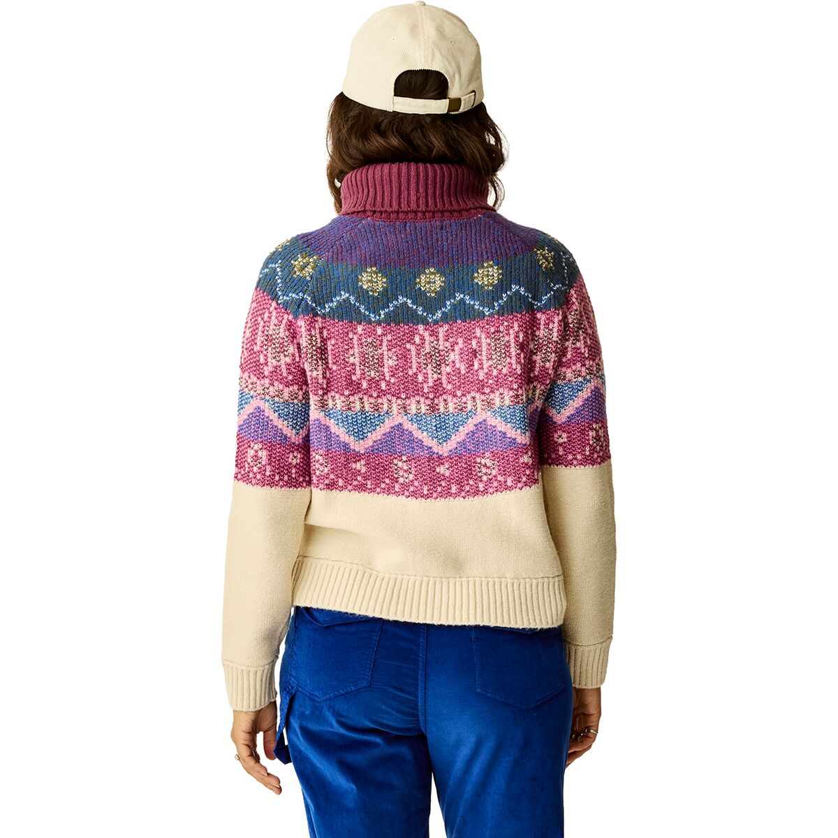 CARVE NEVE FAIRISLE TURTLENECK