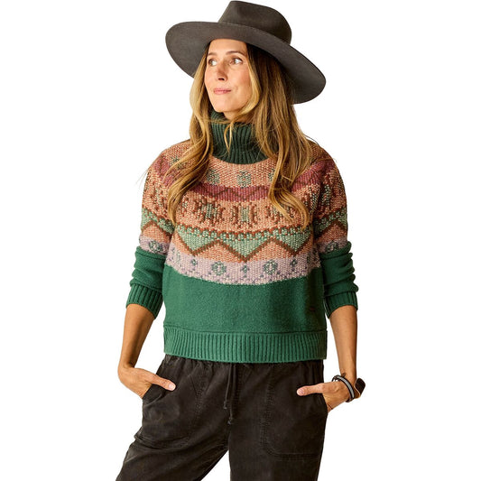 CARVE NEVE FAIRISLE TURTLENECK
