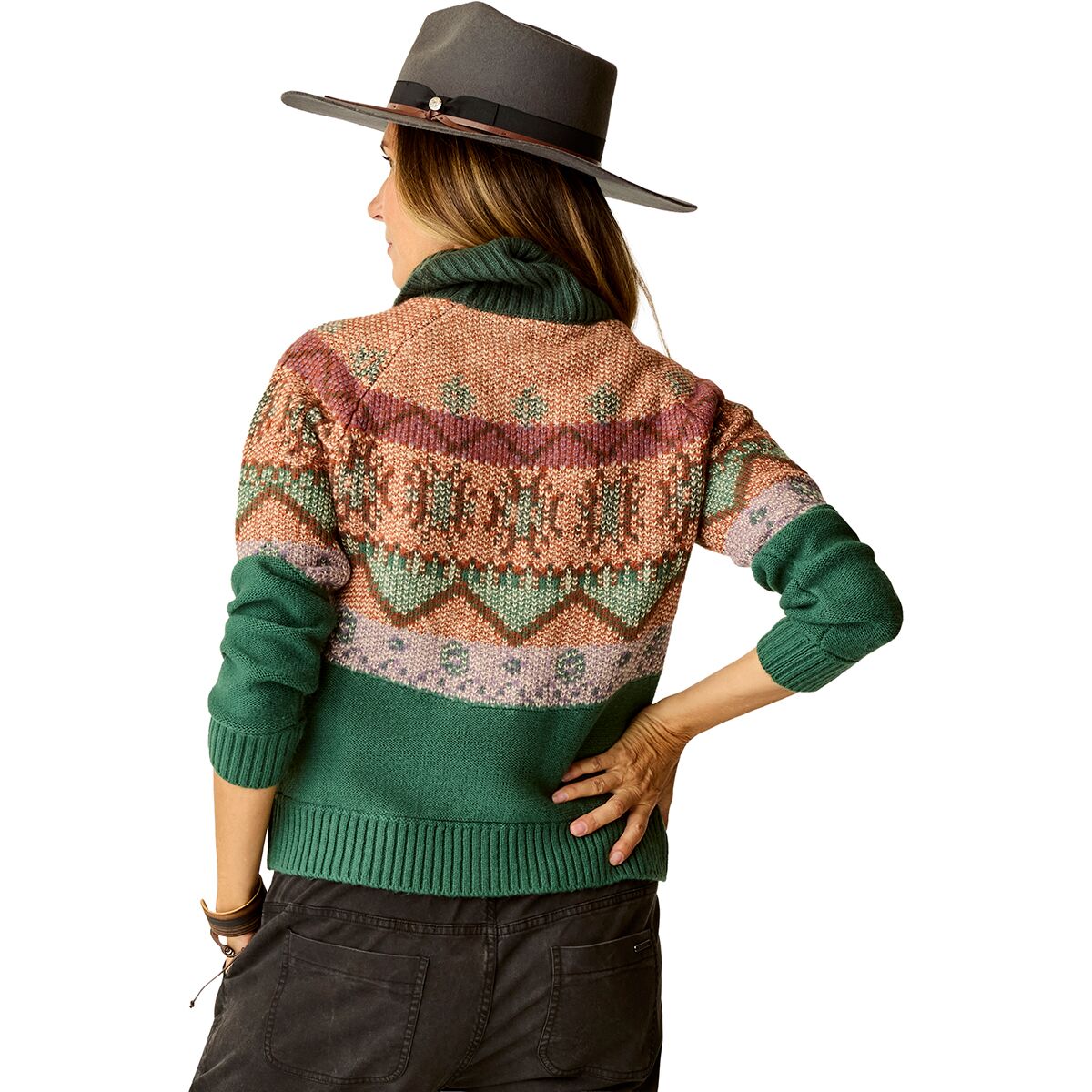 CARVE NEVE FAIRISLE TURTLENECK