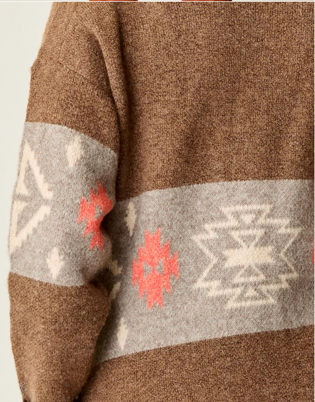 CARVE PRIYA JACQUARD TOPPER