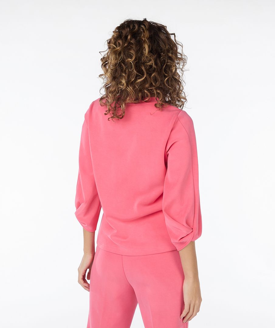 ESQUALO SWEATER TWISTED SLEEVE