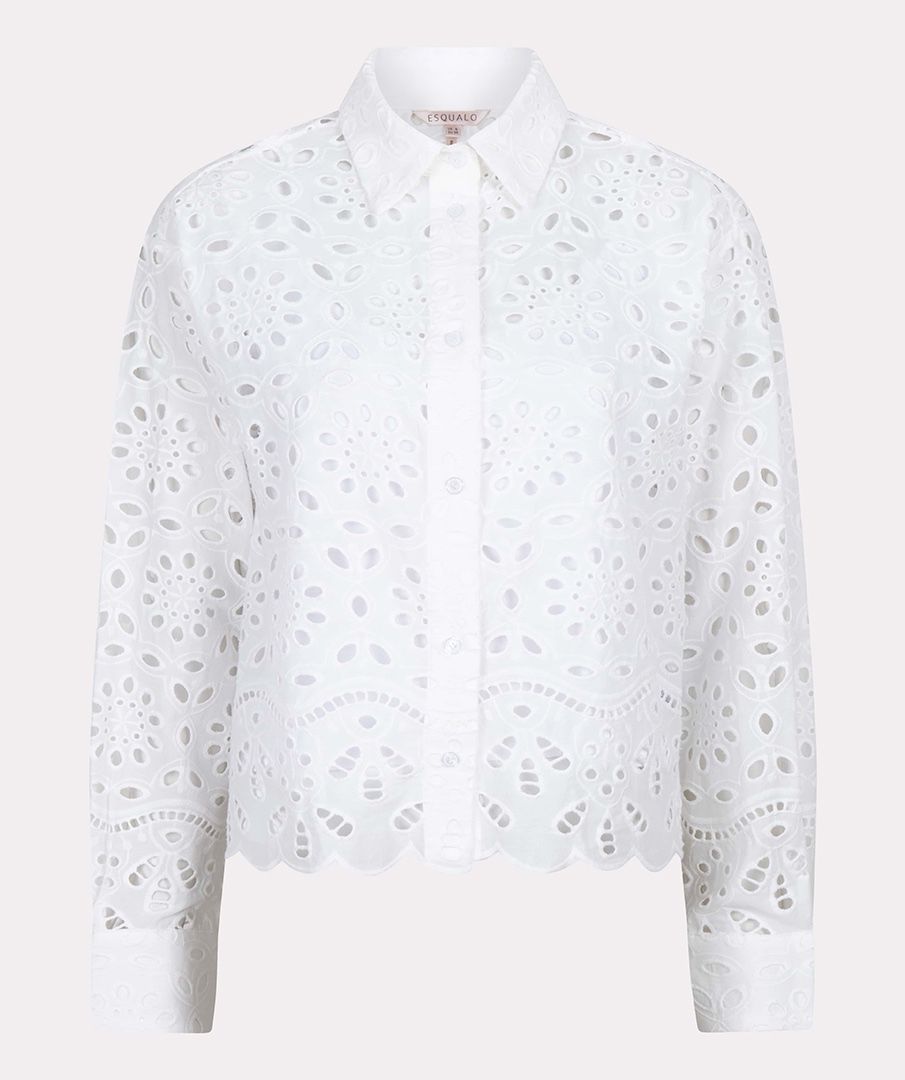 ESQUALO BLOUSE BRODERIE ANGLAISE