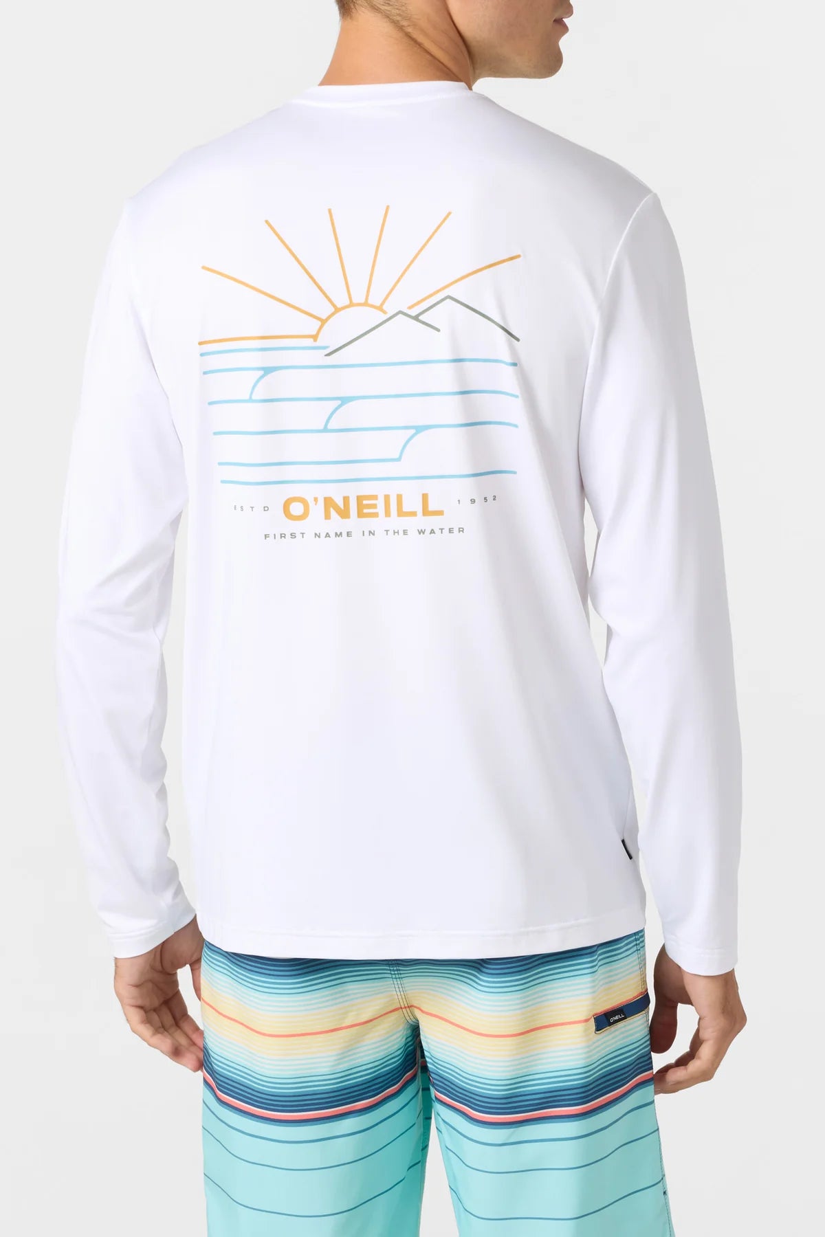 ONEILL TRVLR UPF LS TEE SUNSET