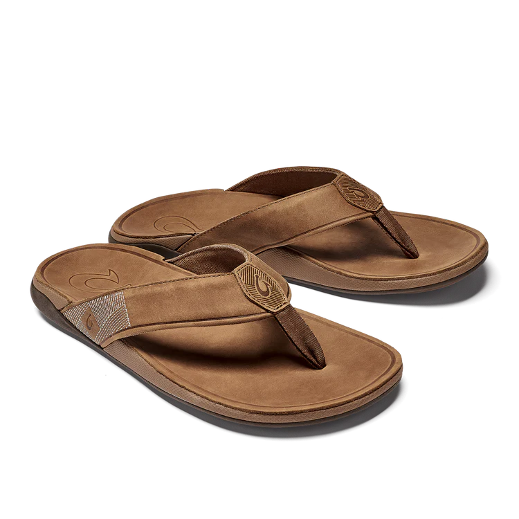 OLUKAI TUAHINE SANDALS LEATHER