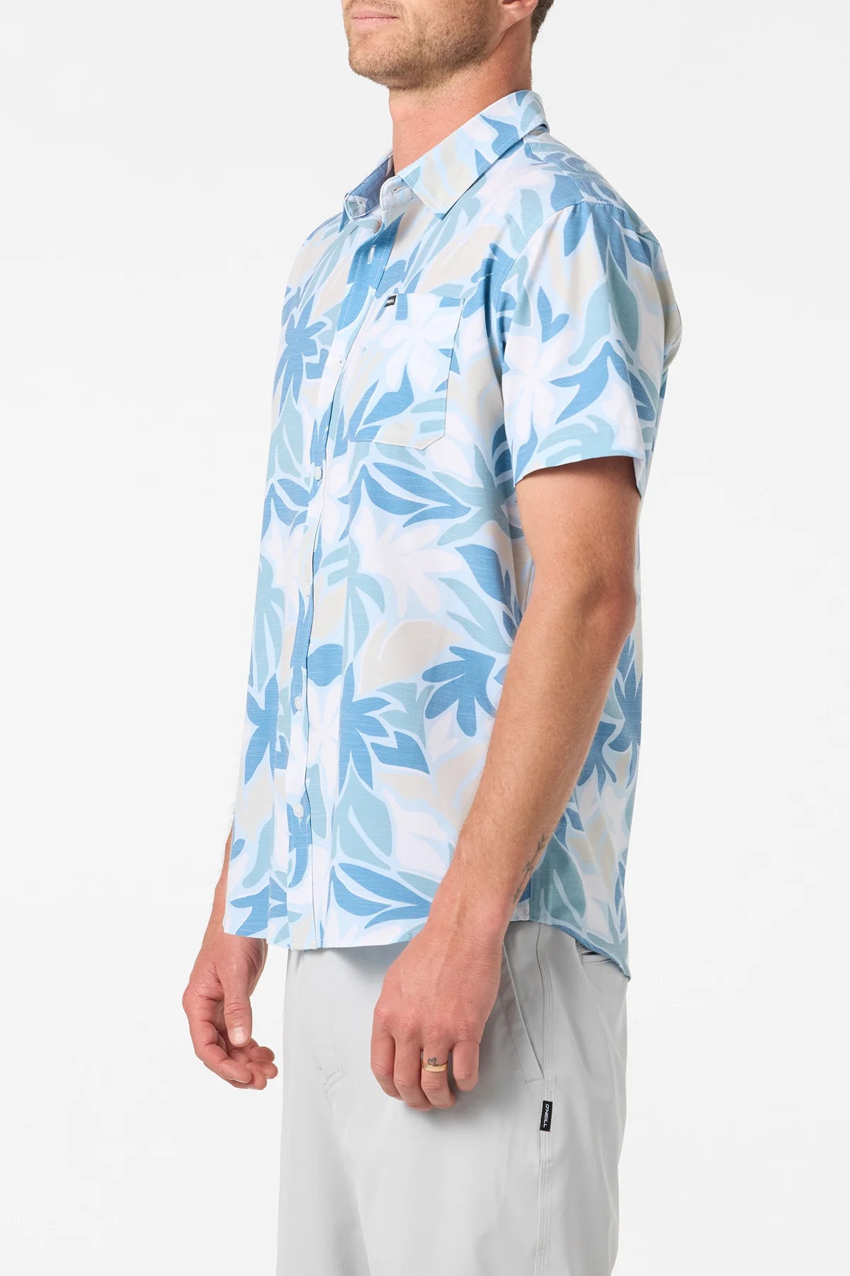 O'NEILL UPF SLUB STANDARD SS WOVEN SHIRT