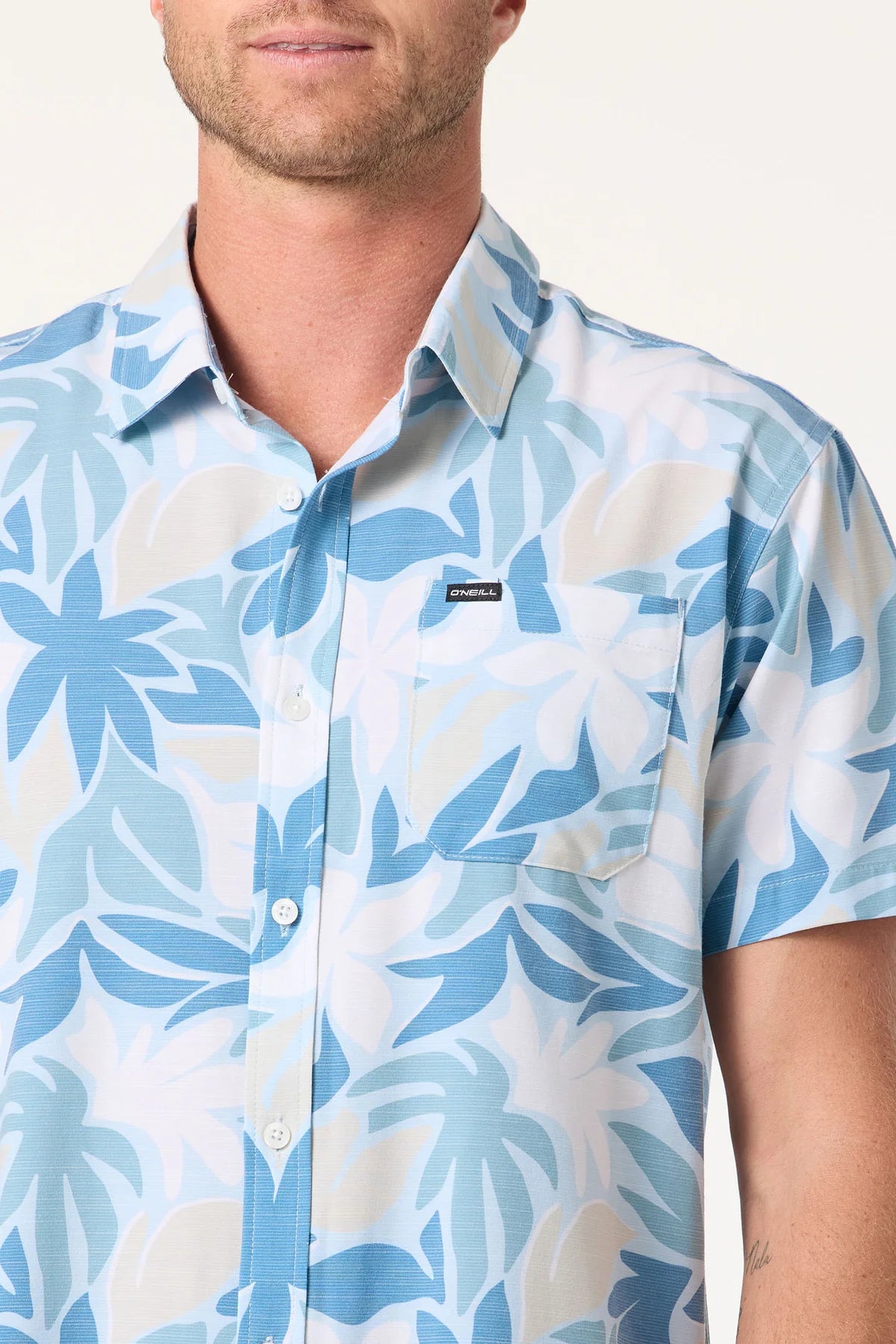 O'NEILL UPF SLUB STANDARD SS WOVEN SHIRT