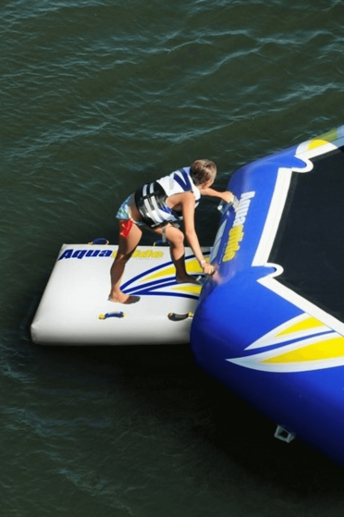 AQUAGLIDE SWIMSTEP BOARDING PLATFORM