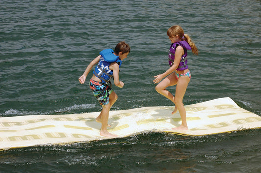 WHITE KNUCKLE RUNWAY FLOATER MAT (12' OR 18' X6') - Cottage Toys - Peterborough - Ontario - Canada